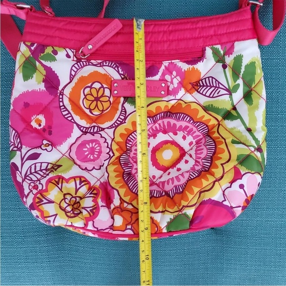Vera Bradley Puffer Crossbody Purse Bag Quilted Clementine Preppy cottage fairy - Picture 4 of 9